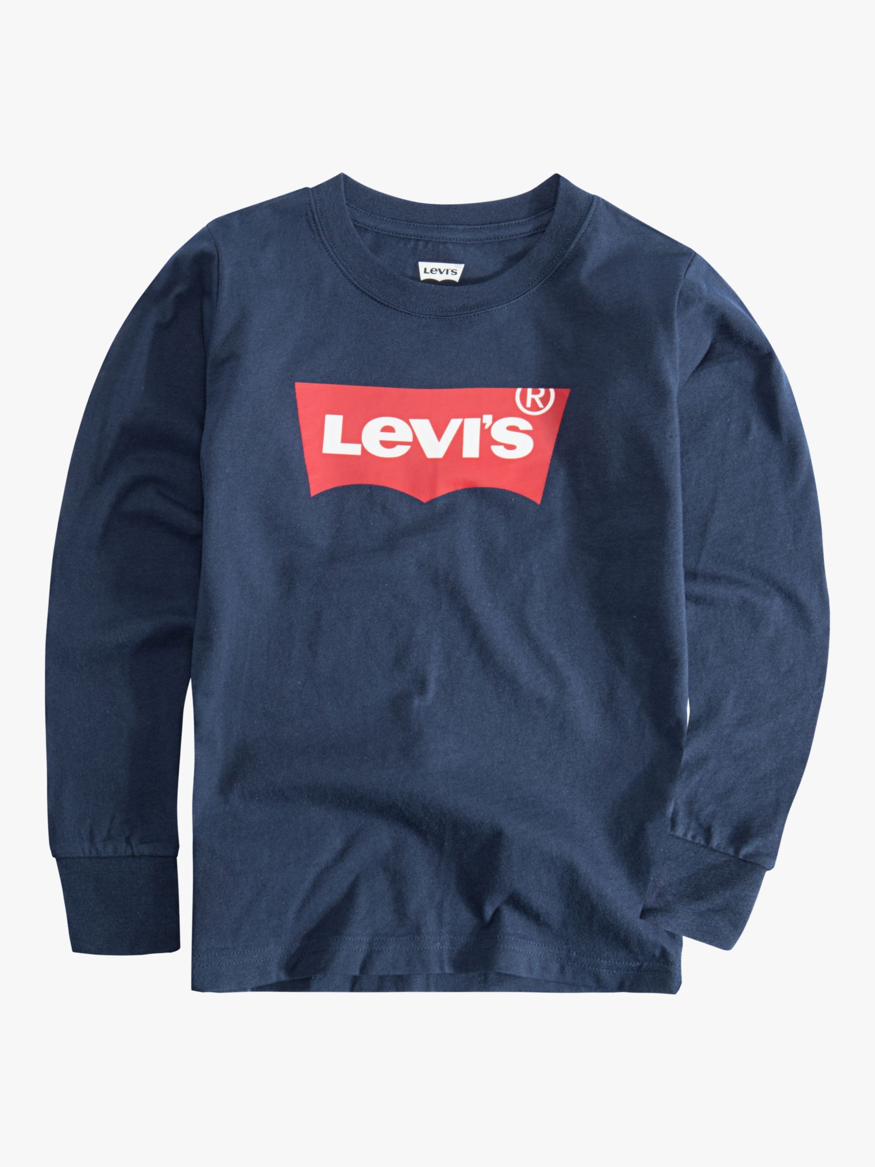 Navy blue outlet levis t shirt